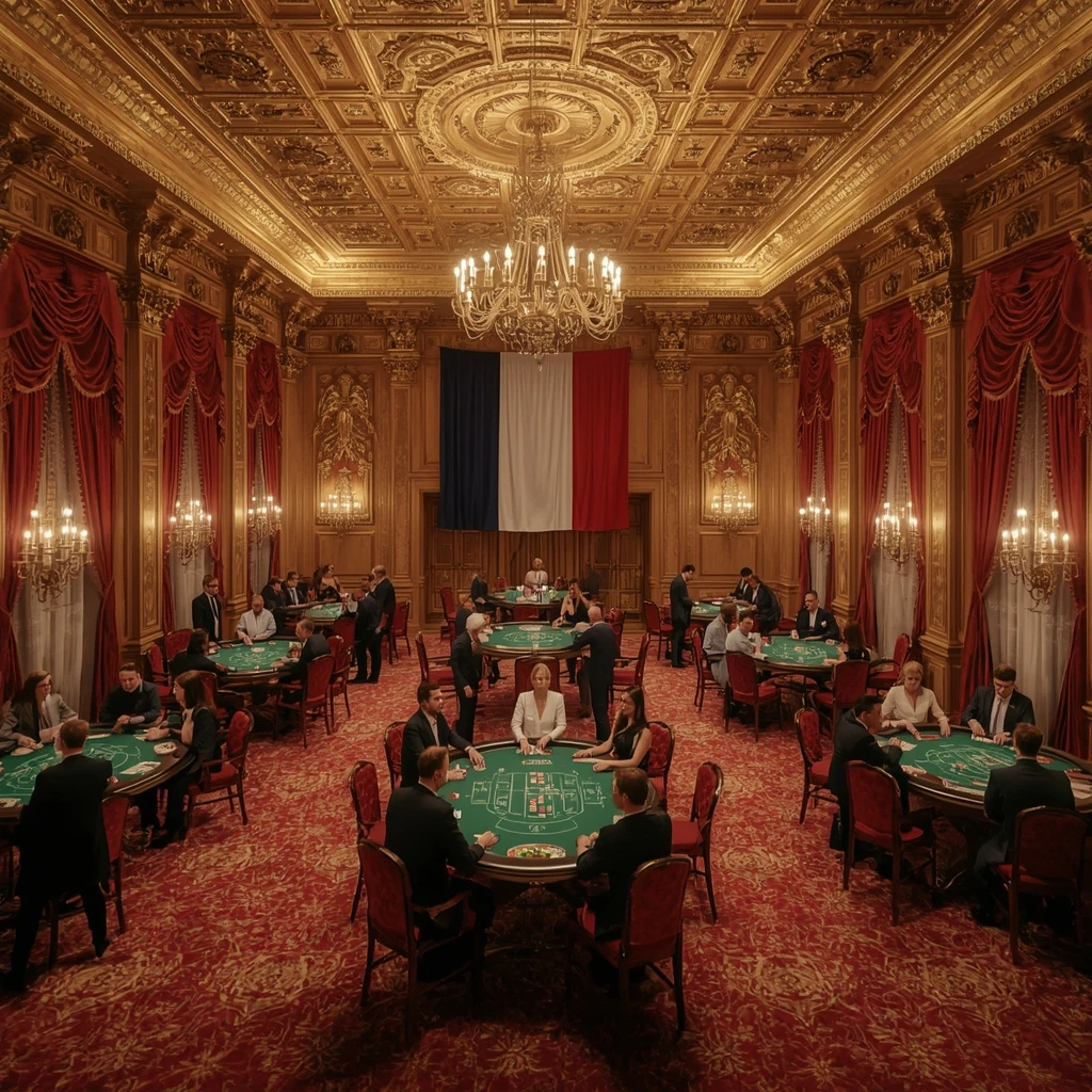 Le casino et le drapeau français MONACOJACK CASINO
